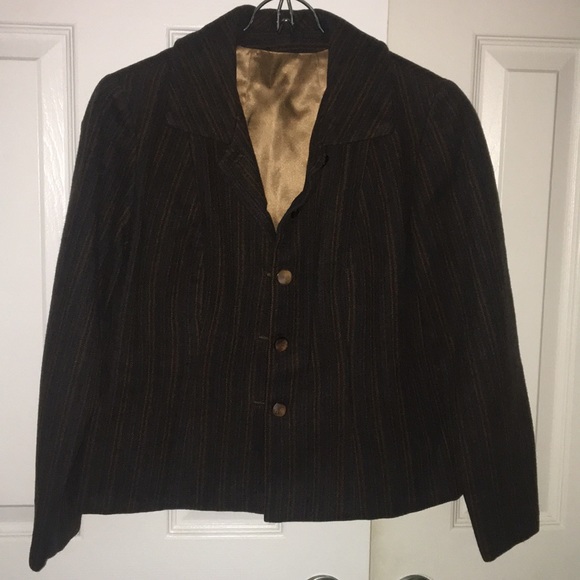 Structured heavy wool jacket - Picture 1 of 13
